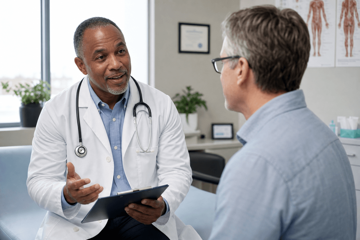 Physician and revenue staff aligned on patient care and accounts receivable outcomes